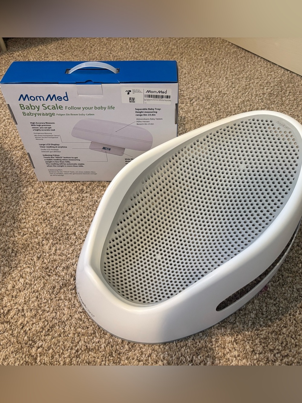 Bundle Baby Bath Support and Infant scale